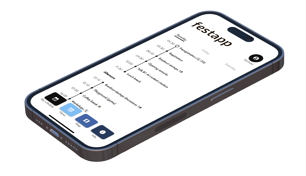 Festapp on devices
